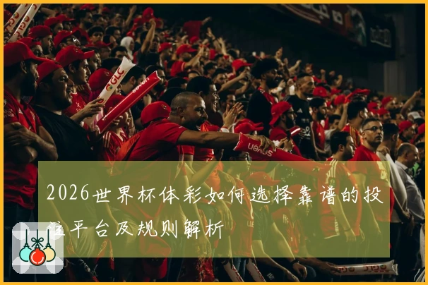 2026世界杯体彩如何选择靠谱的投注平台及规则解析